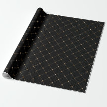 Geometry Dots Grill Sepia Black Gold Squares