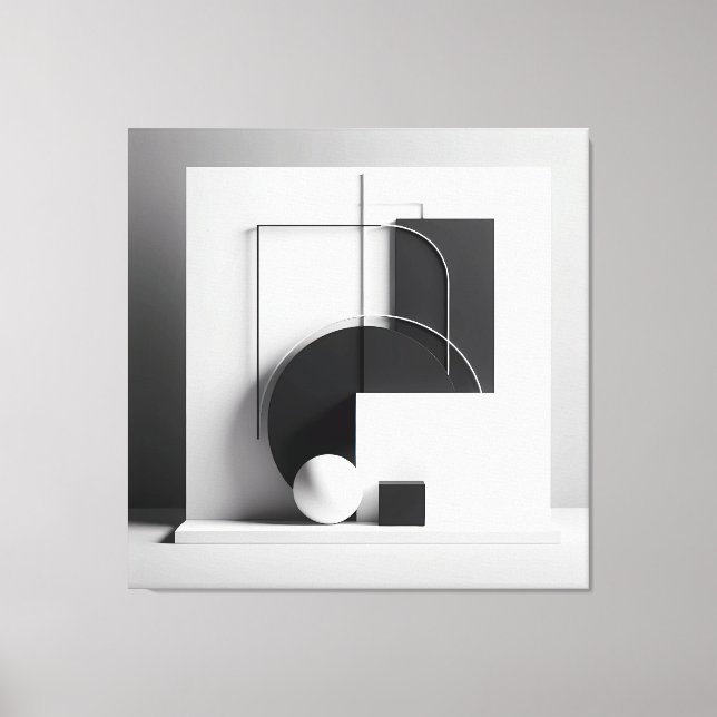 Geometry of Refined Presence Leinwanddruck (Vorderseite)