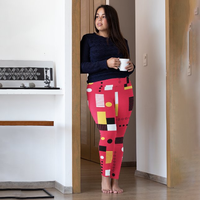 Geometry Polka Streifen Leggings (Von Creator hochgeladen)