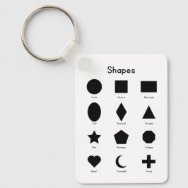Geometry Shapes Schlüsselanhänger