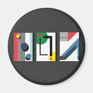 Geometryabstrakt Magnet