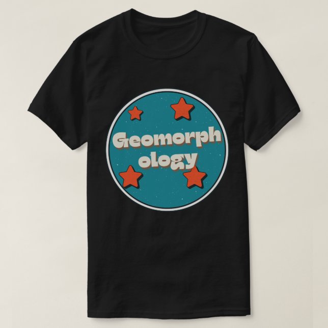 Geomorphologie T-Shirt (Design vorne)