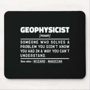Geophysiker Substantiv Definition Geophysik Liebha Mousepad