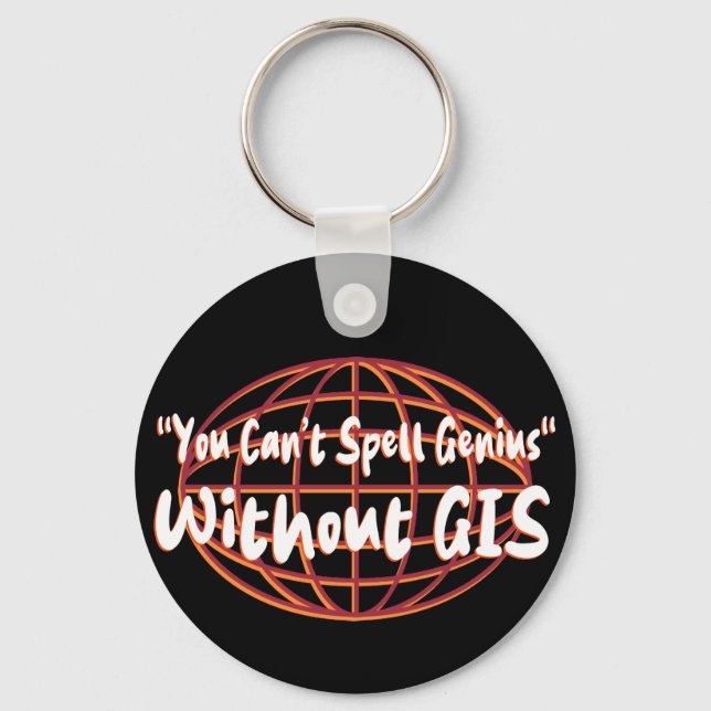 Georaum-/Erhebungsschlüssel Schlüsselanhänger (Vorderseite)