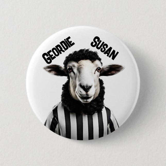 Geordie Button Abzeichen, Newcastle upon Tyne, How (Vorderseite)