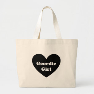 Geordie Mädchen Jumbo Stoffbeutel