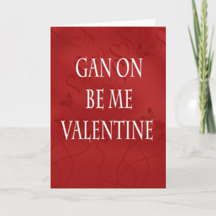 Geordie moderne Valentinsgruß-Karte - Valentinstag Feiertagskarte
