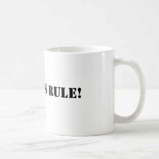 Geordies Regel Kaffeetasse