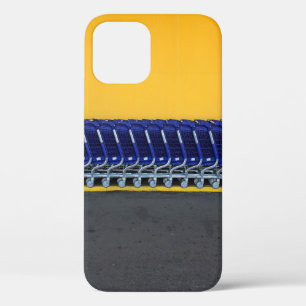 Geordnete blaue Lebensmittelkarren Case-Mate iPhone Hülle