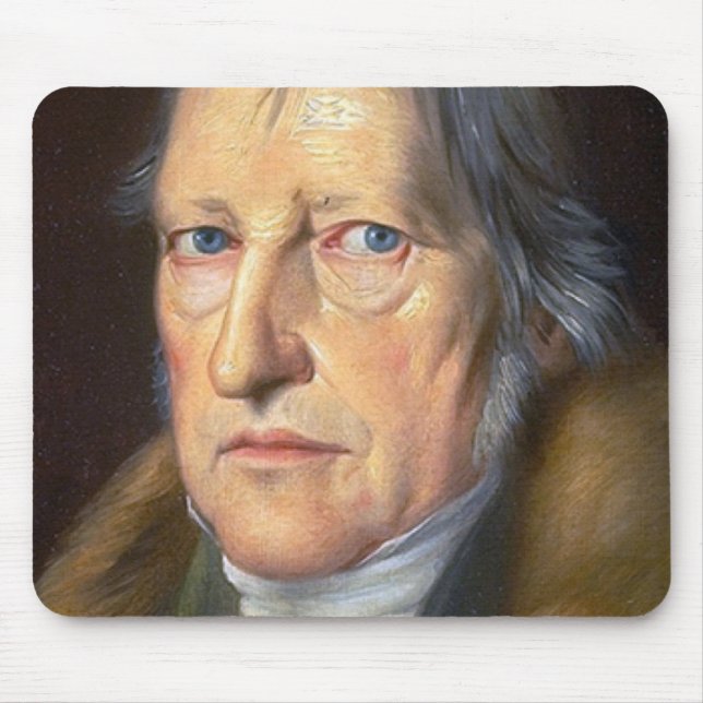 Georg Wilhelm Friedrich Hegel Mousepad (Vorne)