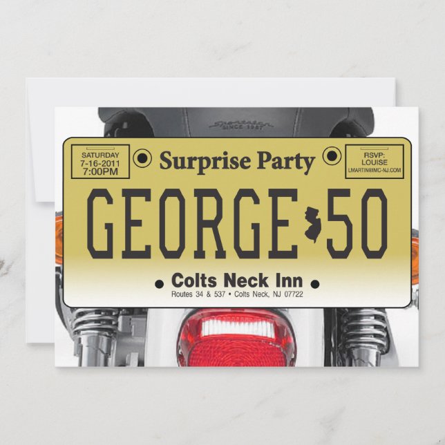 George50 Einladung (Vorderseite)