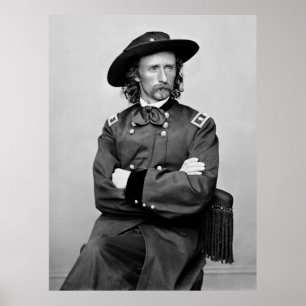 GEORGE ARMSTRONG CUSTER - ALLGEMEIN POSTER