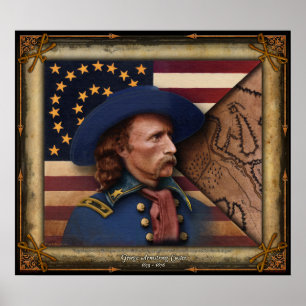 George Armstrong Custer Poster