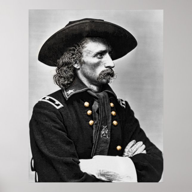 GEORGE ARMSTRONG CUSTER POSTER (Vorne)