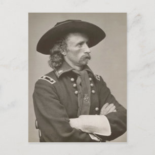 George Armstrong Custer Postkarte