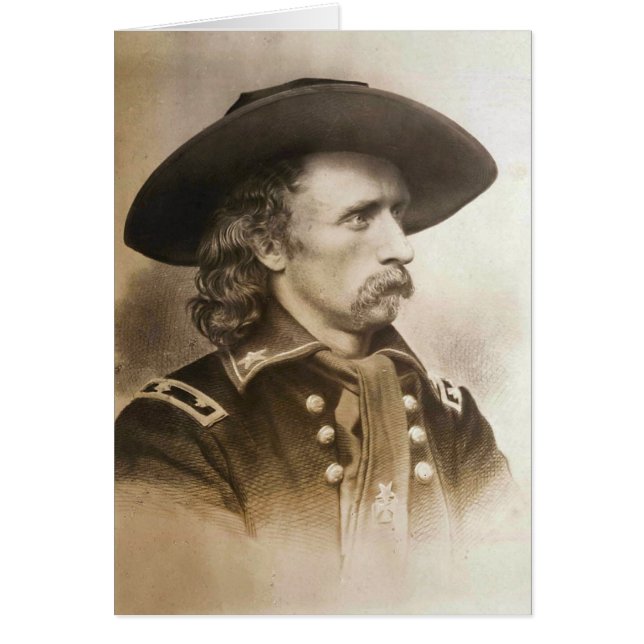 George Armstrong Custer um die 1860er (Vorne)