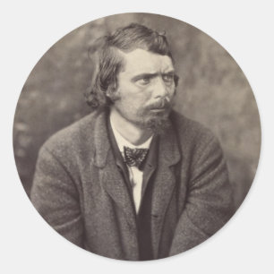 George Atzerodt Lincoln Ermordung Verschwörer Runder Aufkleber
