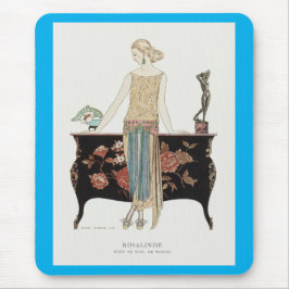 George Barbier Art Deco fashion Mousepad