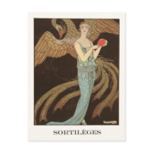 George Barbier Art Deco Mode-Illustration