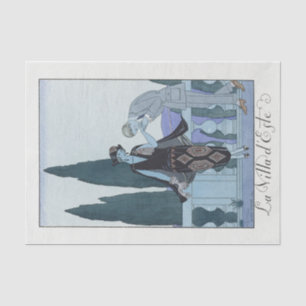 George Barbier, Art Deco Tissue Seidenpapier