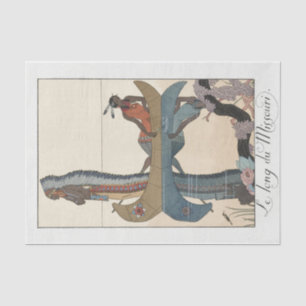 George Barbier, Indianer Seidenpapier
