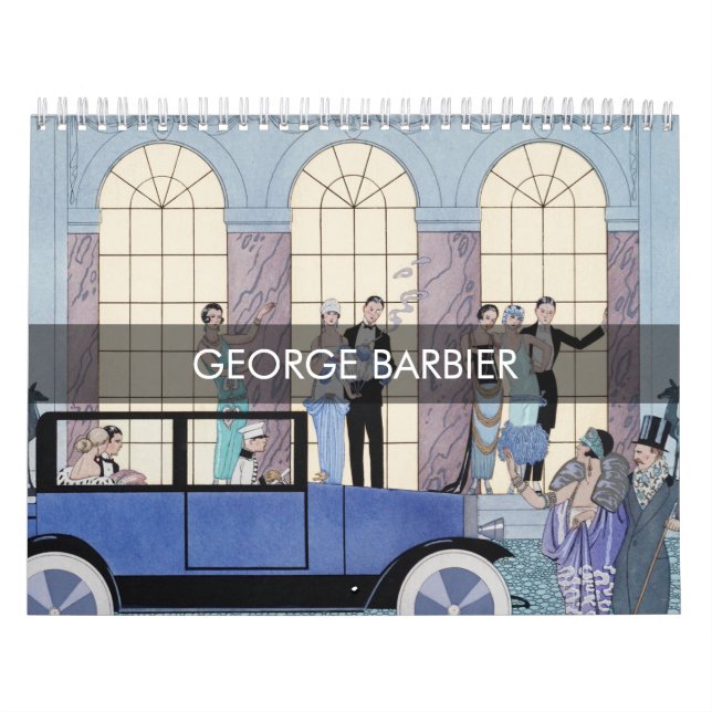 George Barbier Meisterwerk Kalender (Titelbild)