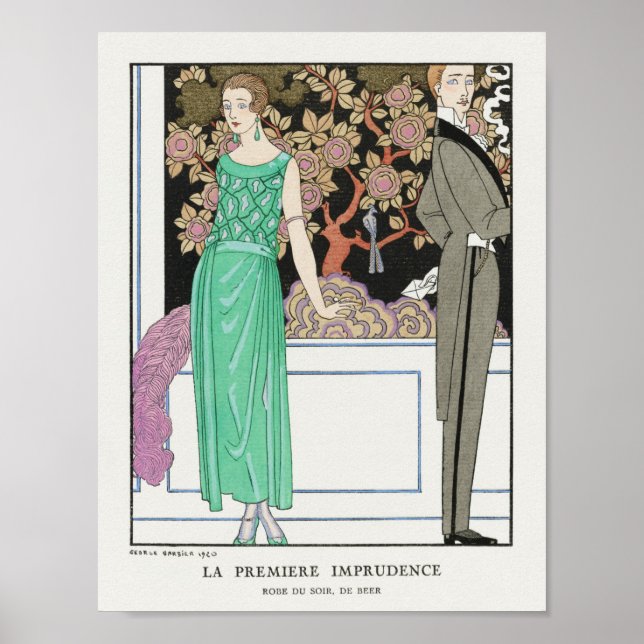 George Barbier Plakat (Vorne)