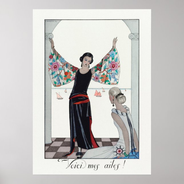 George Barbier Plakat (Vorne)