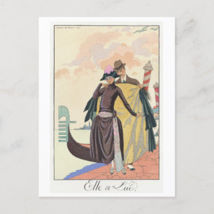 George Barbier Postcard Postkarte