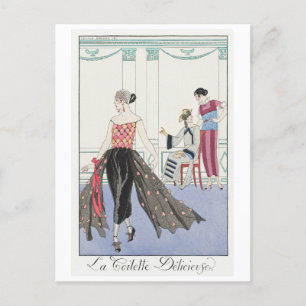 George Barbier Postcard Postkarte