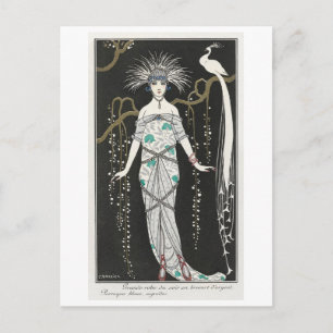 George Barbier Postcard Postkarte