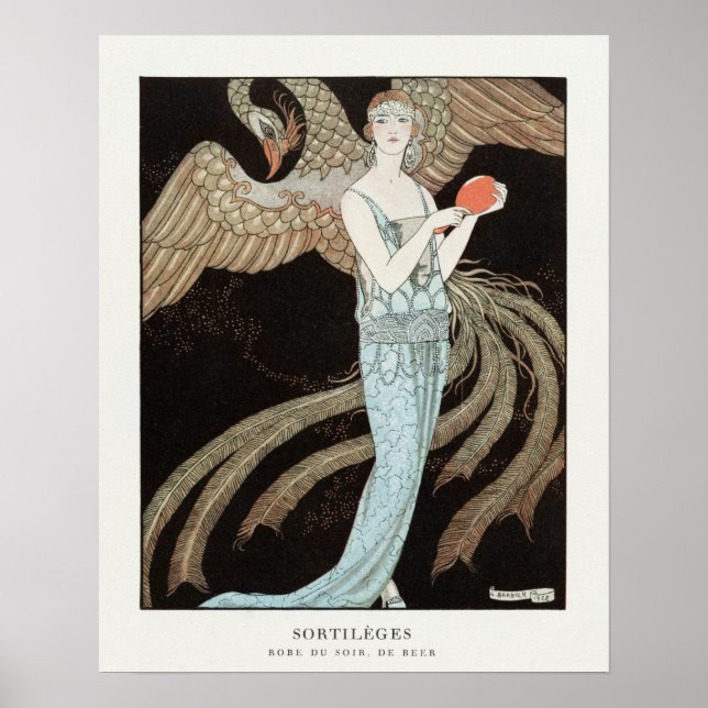 George Barbier Poster (Vorne)