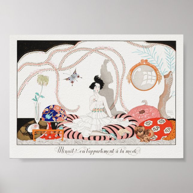 George Barbier Poster (Vorne)