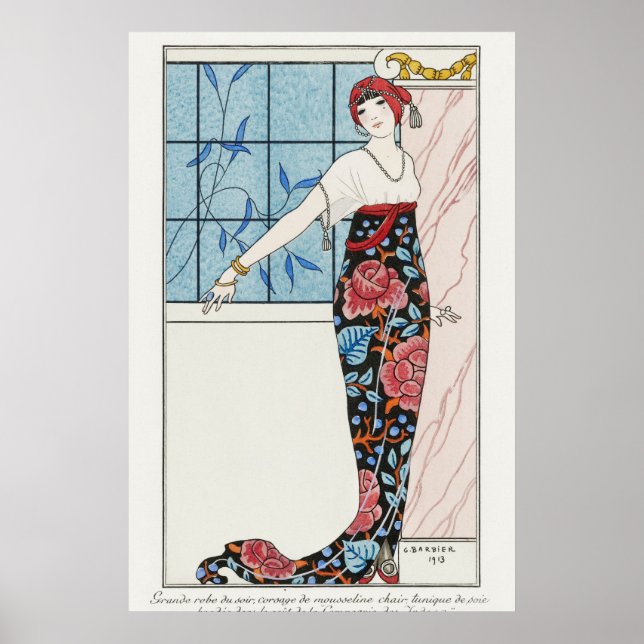 George Barbier Poster (Vorne)