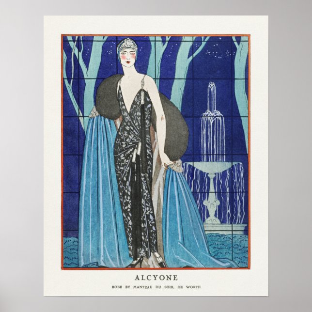 George Barbier Poster (Vorne)