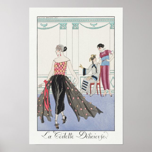 George Barbier Poster (Vorne)