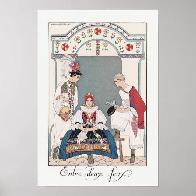 George Barbier Poster (Vorne)