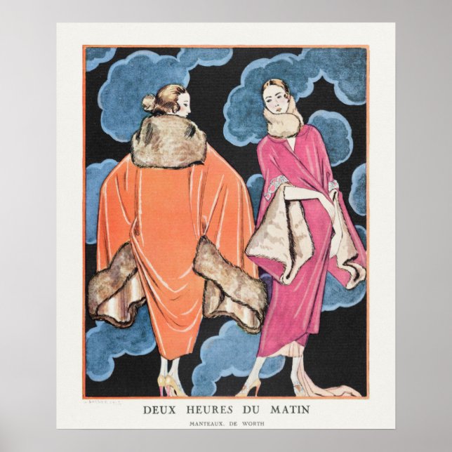 George Barbier Poster (Vorne)