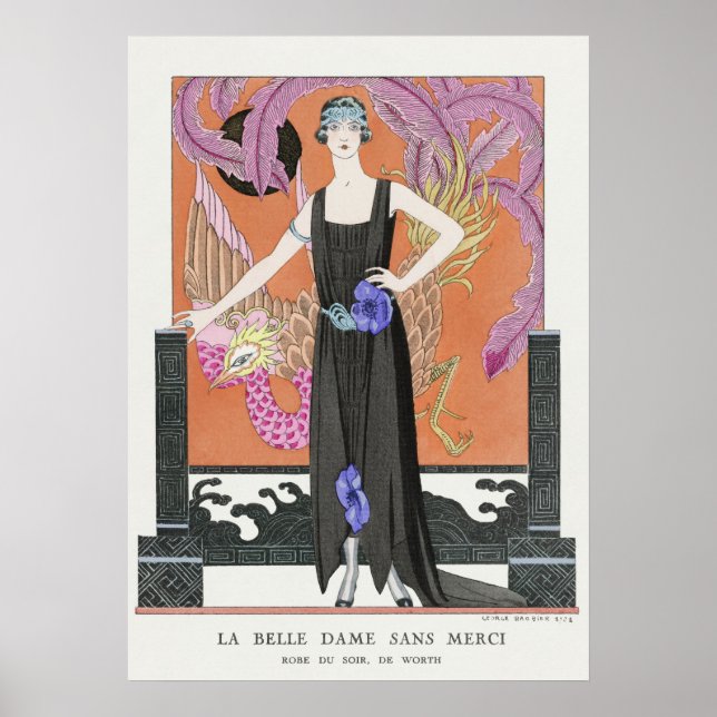 George Barbier Poster (Vorne)