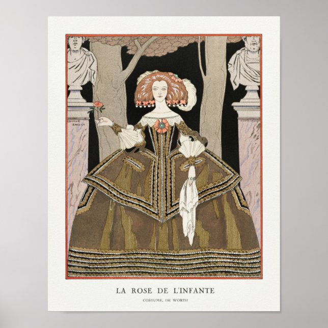 George Barbier Poster (Vorne)