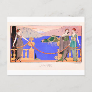 George Barbier Vintag Postcard Postkarte