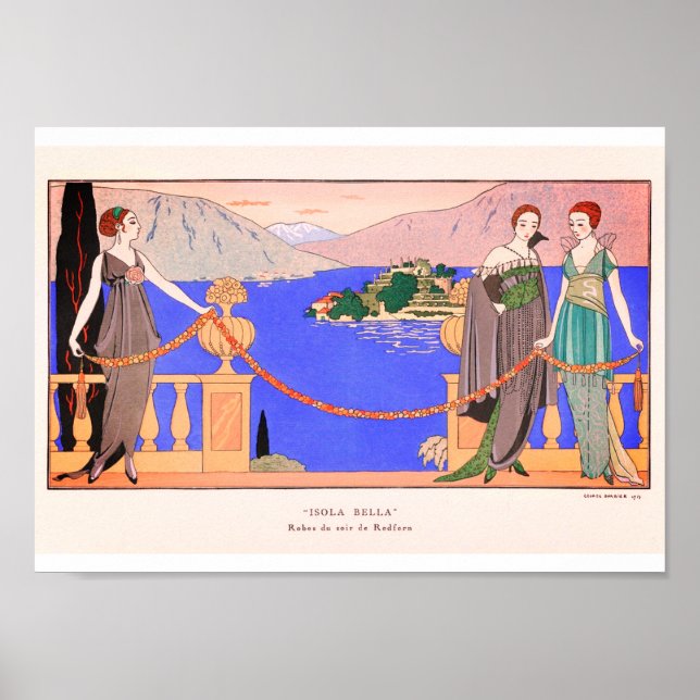 George Barbier Vintag Poster (Vorne)