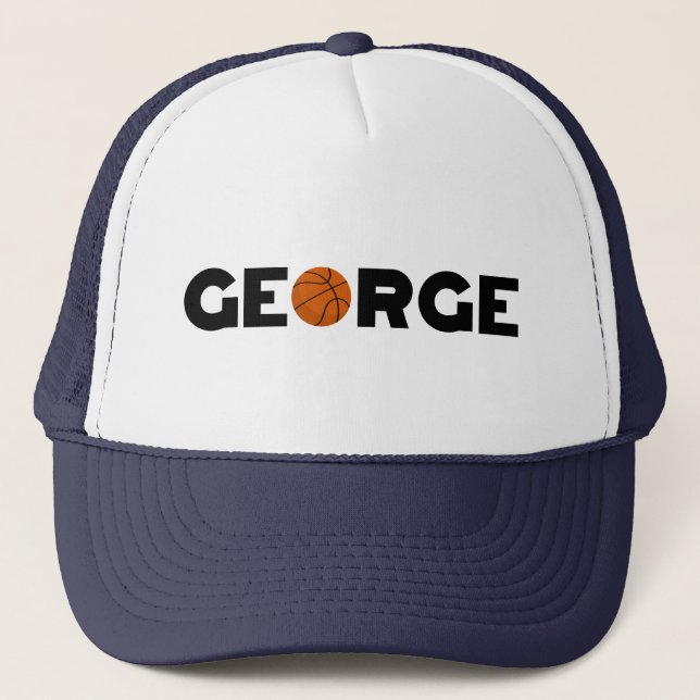 George Basketball Truckerkappe (Vorderseite)
