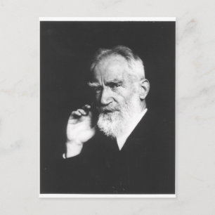 George Bernard Shaw Postkarte