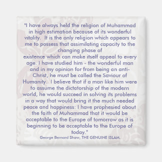 George Bernard Shaw Quotes Kühlschrankmagnet Magnet