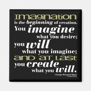 George Bernard Shaw Zitat Magnet