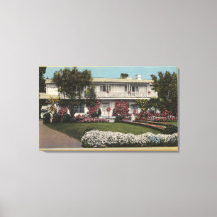 George Burns und Gracie Allen's Zuhause Leinwanddruck