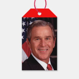 George Bush 43. US-Präsident Foto Geschenkanhänger