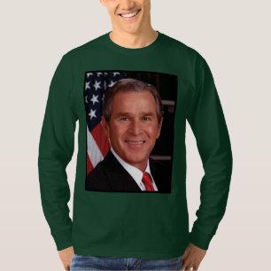 George Bush 43. US-Präsident Foto T-Shirt