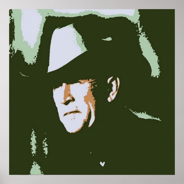 George Bush/Cowboy Poster (Vorne)